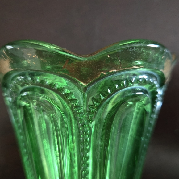 Vintage Trumpet Vase and Bowl - Picture 15 of 16